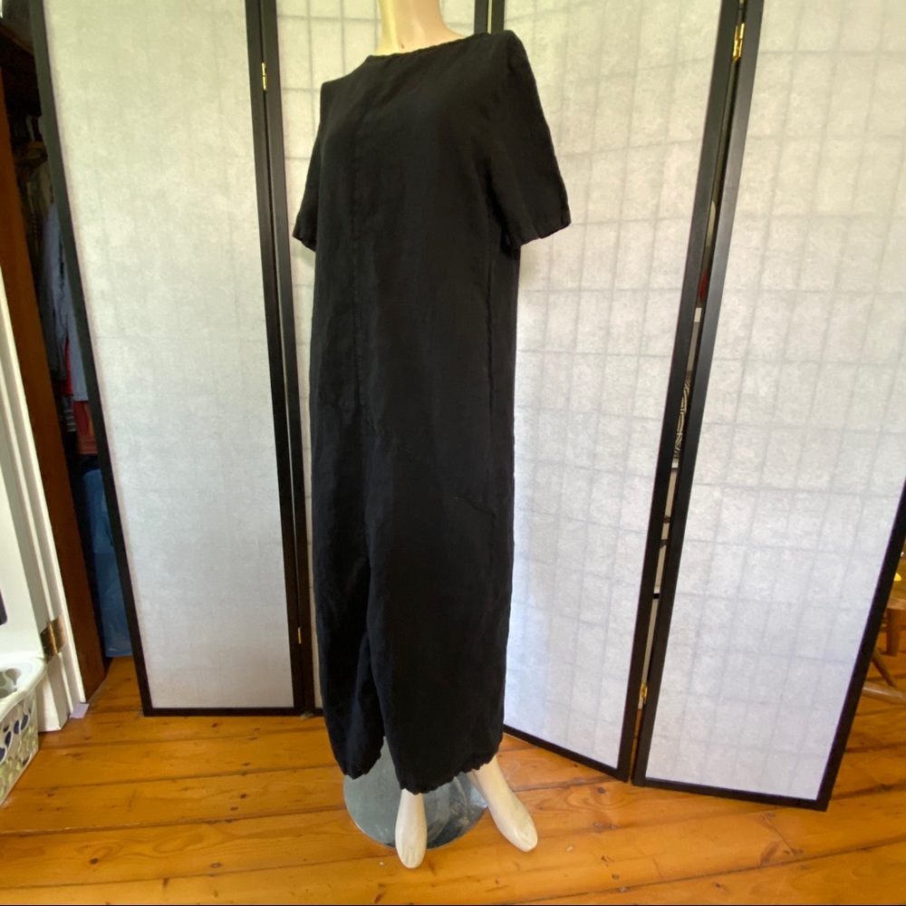 CLICK Linen Dress | Medium
